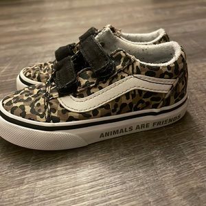 Vans Leopard Print Toddler Shoe